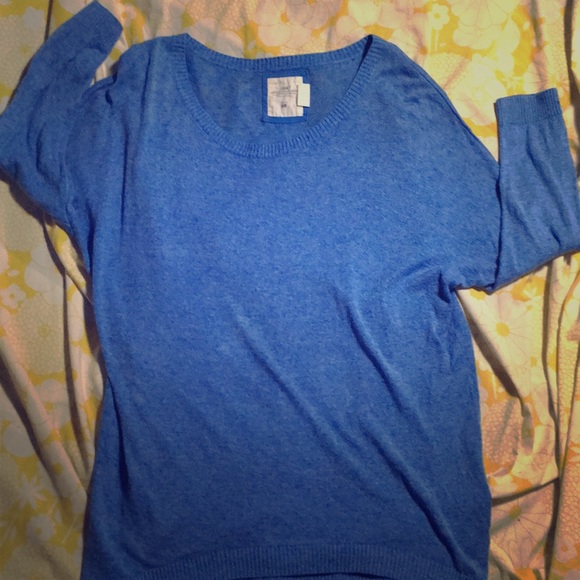 🌀H&M M/L 3/4 Sleeve Flyweight Sweater🌀 - Picture 1 of 5
